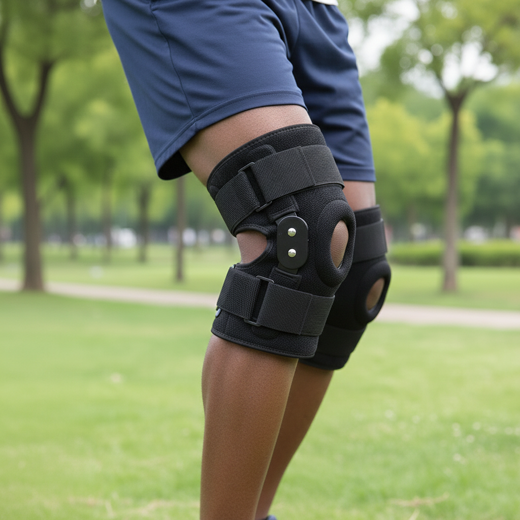Adjustable Knee Brace Support Compression Stabilizer