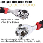 High-Carbon Steel Multi-Wrench