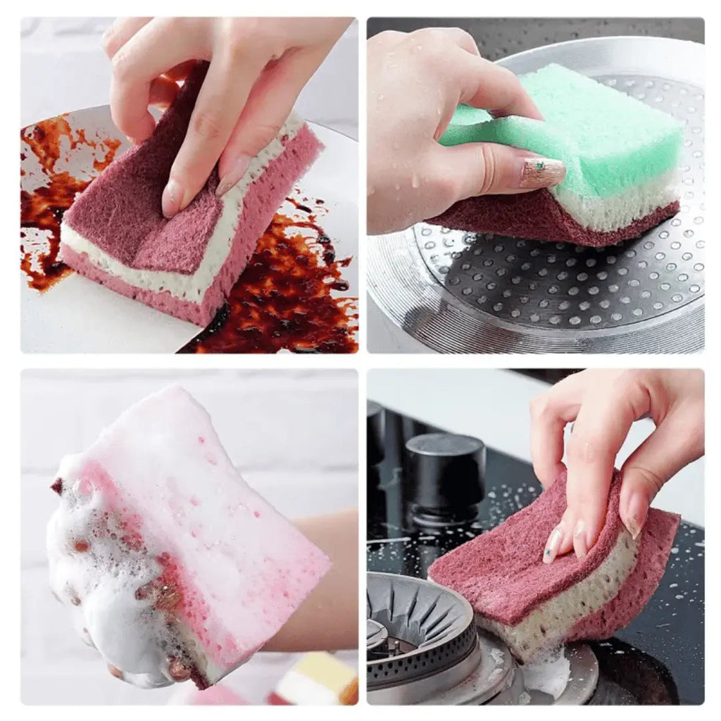 TriFoam – 3-in-1 High-Foam Sponge Mop Brush
