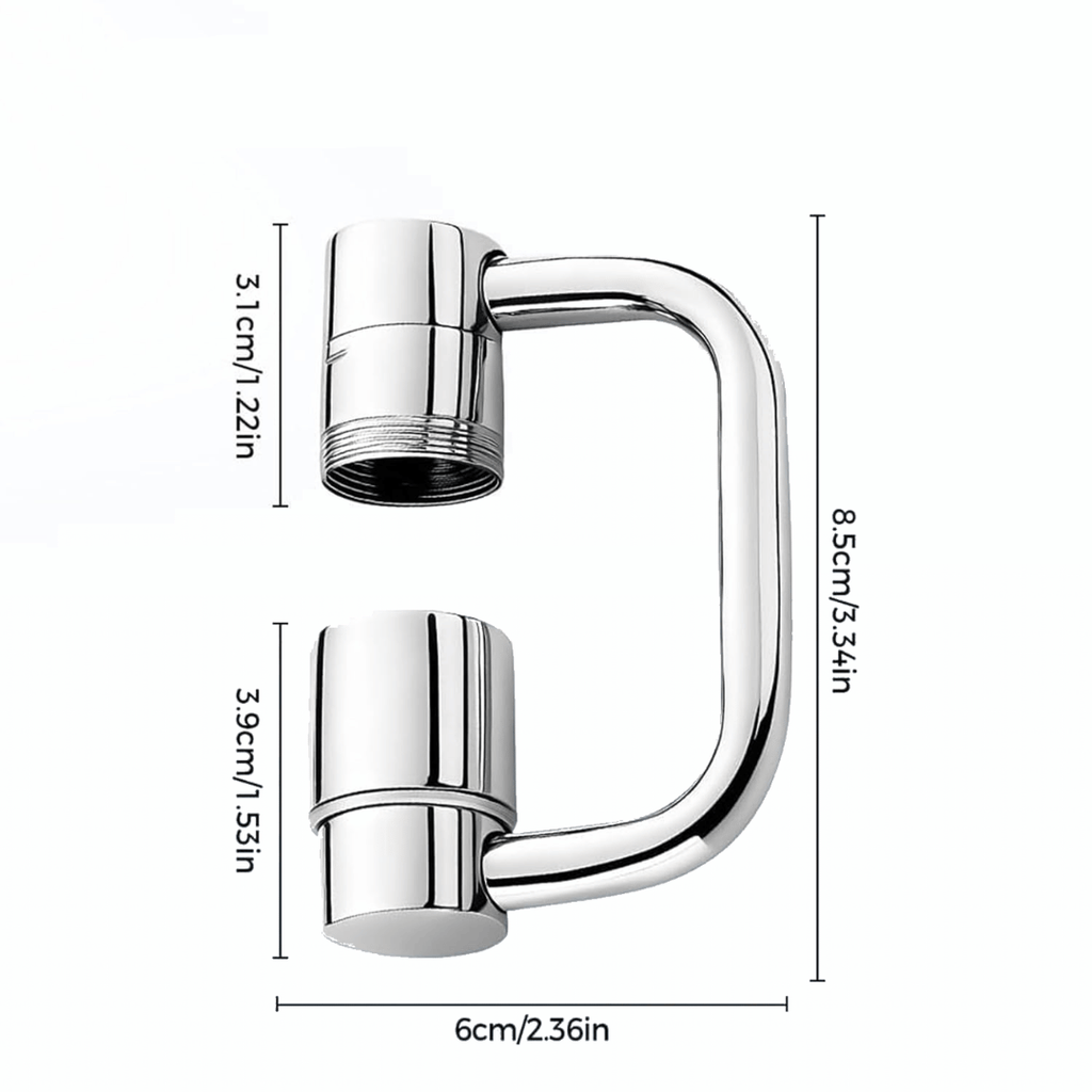 Universal 1080° Rotating Faucet Extender