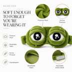 FroggySnap – Plush Sleep Mask