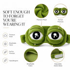 3D FROGGYSNAP - PLUSH SLEEP MASK