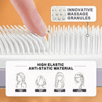 SilkyCare 4-in-1 Self-Cleaning Hairbrush