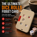 Mechanical No-Battery Dice Card