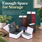 Hidden Book Safe Lock Box