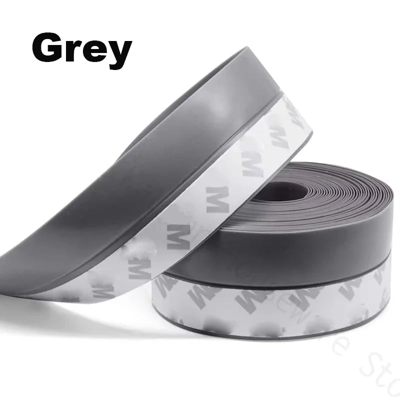 Door Weather Stripping — Self-Adhesive, Soundproof, Draft Stopper, Gap Blocker, Noise Reduction