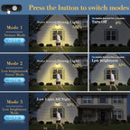 Weatherproof Outdoor Solar Sconce