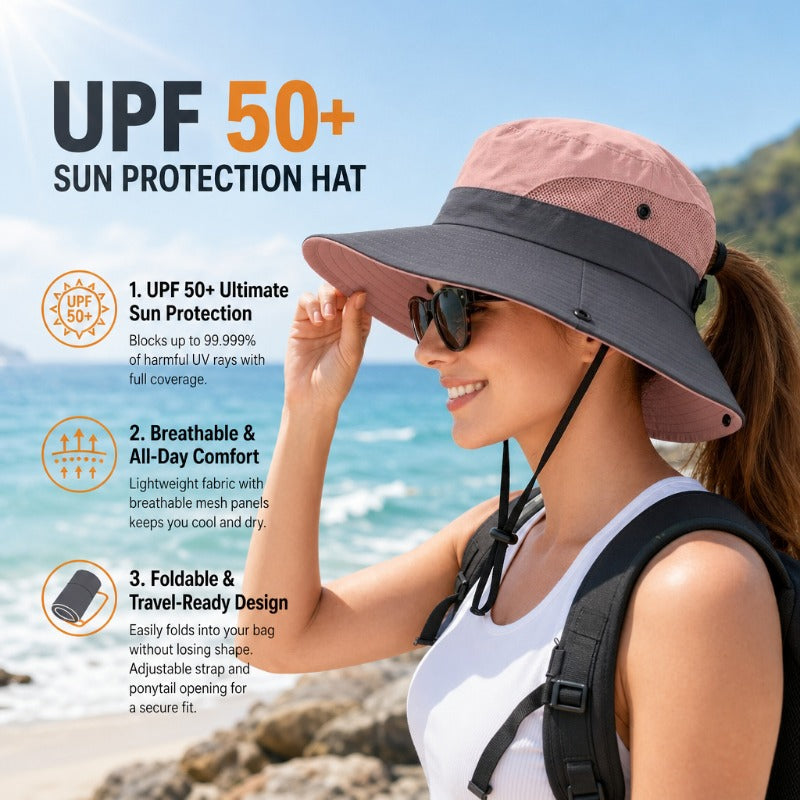 Foldable Packable Sun Hat