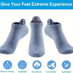Non-Slip Smiley Tab Socks