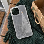 Snowy Christmas Tree iPhone Case