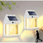 Weatherproof Outdoor Solar Sconce