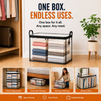 Large Heavy-Duty Thick Plastic Clear Storage Bag