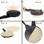 QuickBake - Electric Pancake Pan