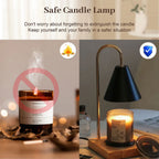 Candle Warmer Lamp with Timer