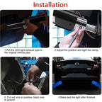 Car Modified Exhaust Pipe LED Light