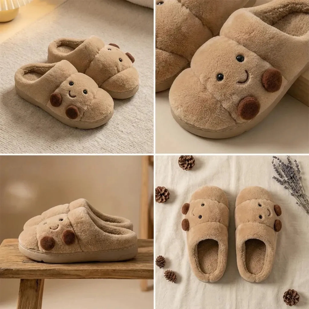 Croissant Slippers