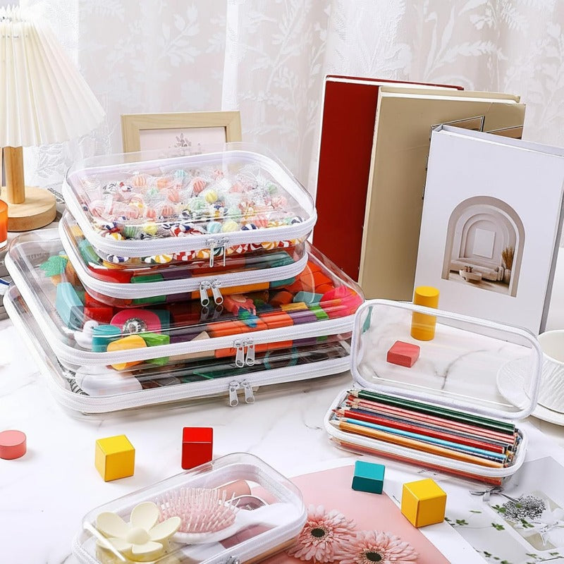 Clear Hard PVC Storage Bags