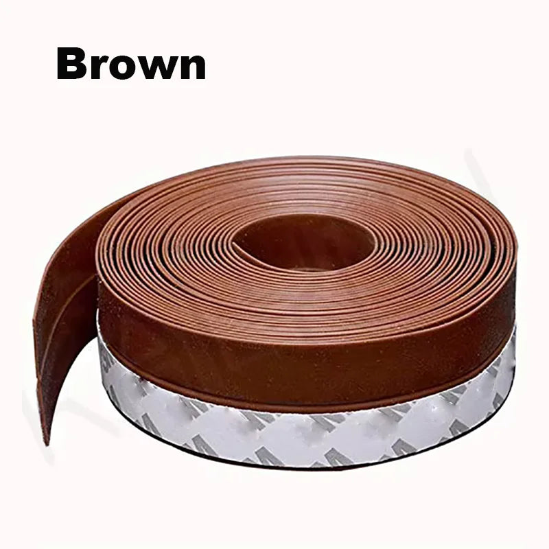 Door Weather Stripping — Self-Adhesive, Soundproof, Draft Stopper, Gap Blocker, Noise Reduction