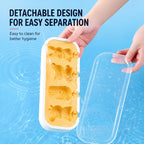 Stackable Lidded Ice Pop Maker