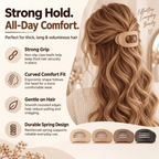Solid Color Hair Clip