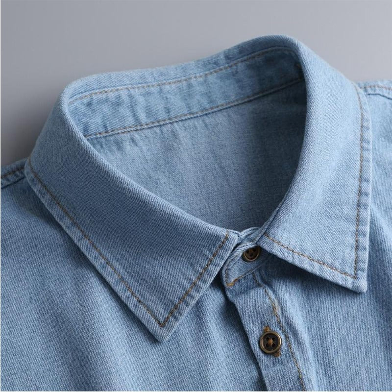 Breathable Denim Detachable Collar