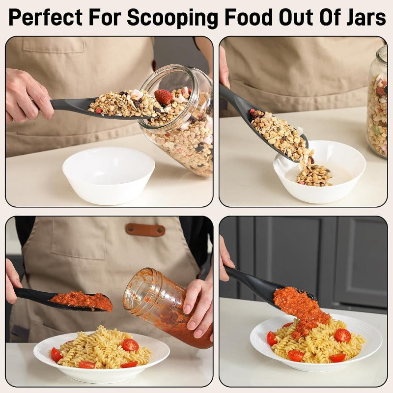 Heat Resistant Silicone Spoonula