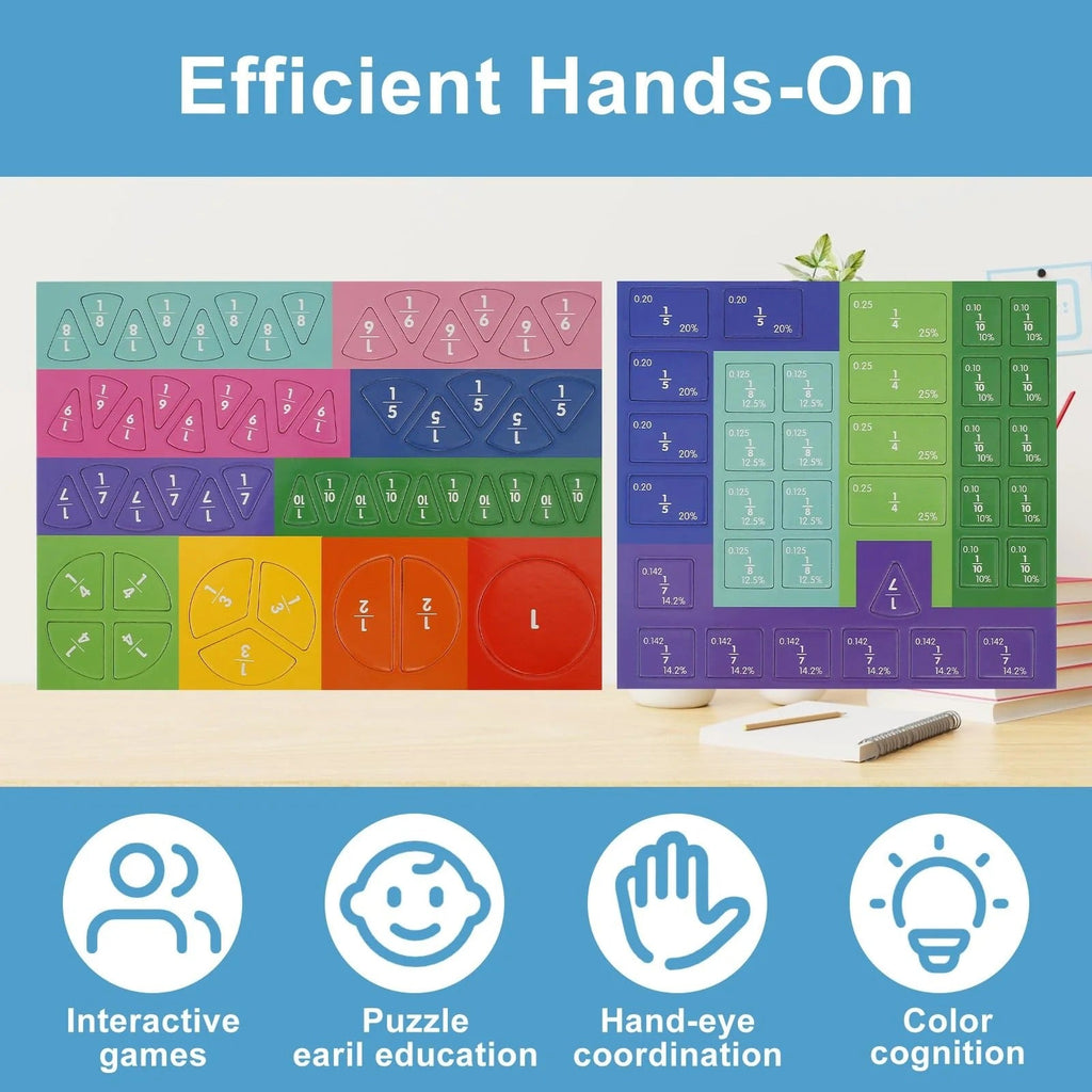 Magnet Montessori Fraction Puzzle