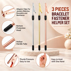 One-Hand Jewelry Fastener