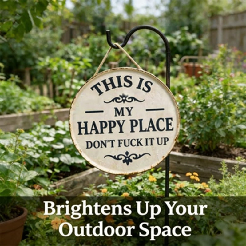 Sassy Happy Place Sign