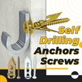 WallViper Drywall Anchors and Screws Kit