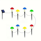 Whimsical Solar Mushroom Lights
