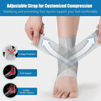 Adjustable Compression Ankle Sleeve