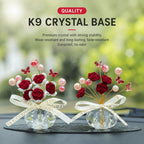 Elegant Rose Dashboard Ornament