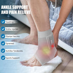 Adjustable Compression Ankle Sleeve