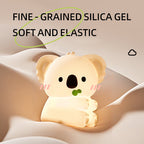 Satsus® Squishy Silicone Koala LED Night Light - Perfect Gift for Kids and Girls