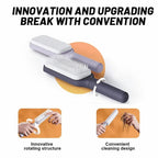 SilkyCare 4-in-1 Self-Cleaning Hairbrush