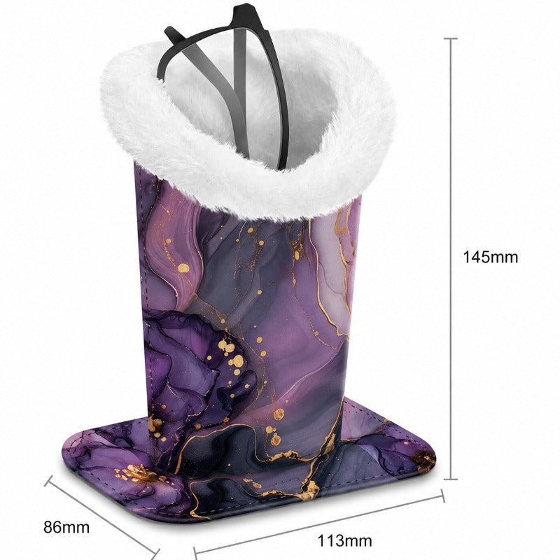 PU Leather Glasses Stand