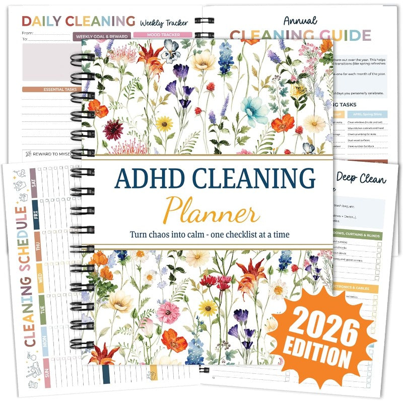 ADHD Friendly Cleaning Planner