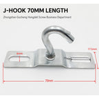 Heavy-Duty Steel T-Hook