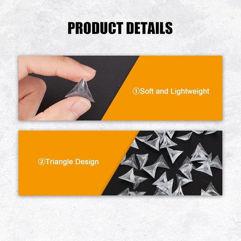 3D Triangle Dust Shields