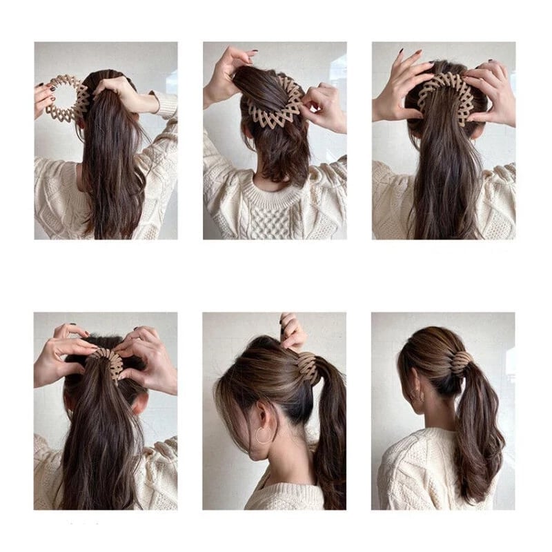 Versatile Velvet Hair Coiler