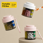 Compact Divided Pill Case