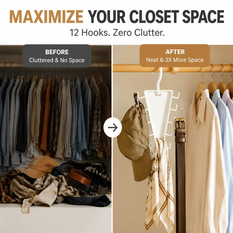 V-Shape Vertical Storage Hanger
