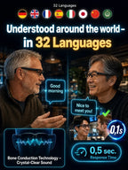 AI Smart Long Battery Life Wireless Bluetooth 6.0 Translation Glasses