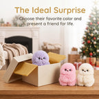 Cute AI shy Emotional companionship robot doll bag charm plush toy