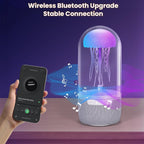 Jellyfish Lamp with Bluetooth Speaker
