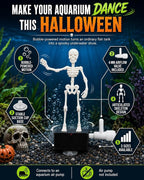 Air-Powered Dancing Skeleton Aquarium Ornament