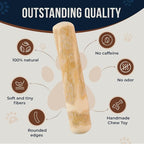 Coffee Wood Dog Chew Sticks - 2 Pack