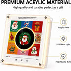 NFC Rotating Vinyl Record Magnetic Night Light