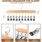 10 Clip Closet Hanger